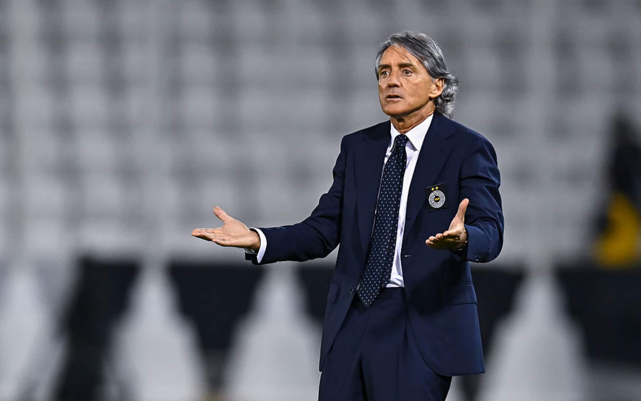 Il blocco dello spazio aereo ferma Mancini: non può rientrare all'Al-Sadd