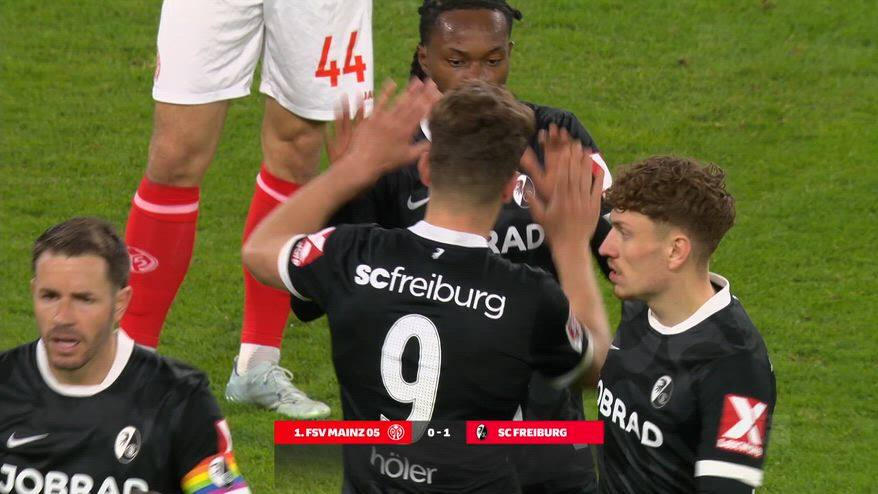 Mainz-Friburgo 0-1: gol e highlights