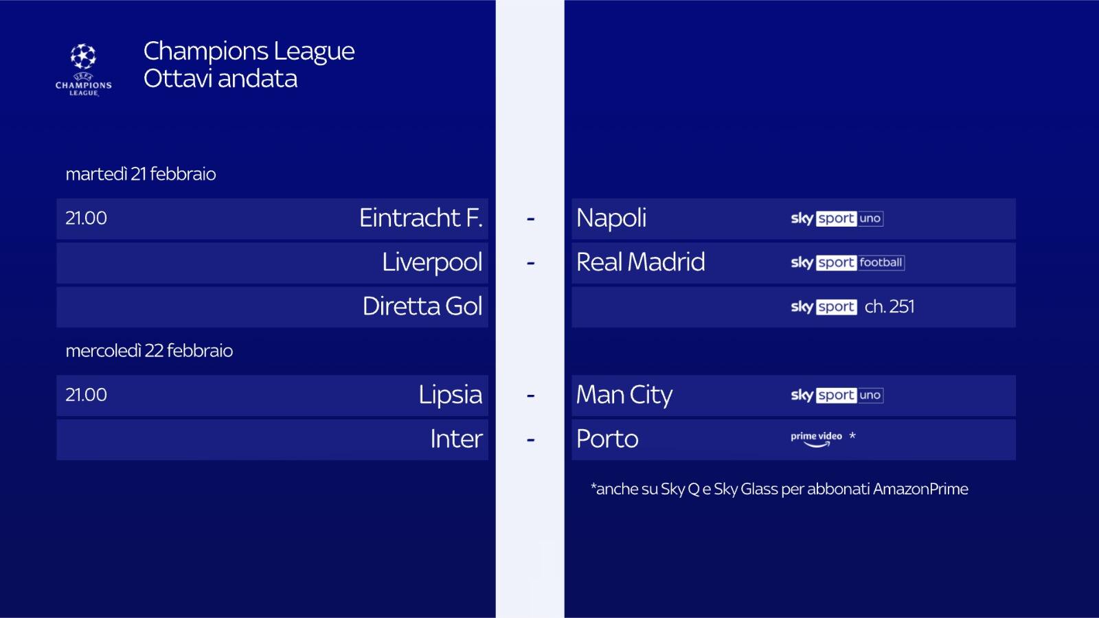 Andata Champions League