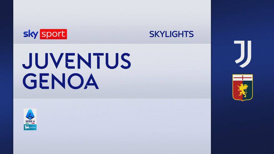 Juventus-Genoa 2-0: gol e highlights
