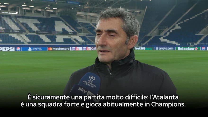 Valverde: "Atalanta forte. Per noi sarà difficile"