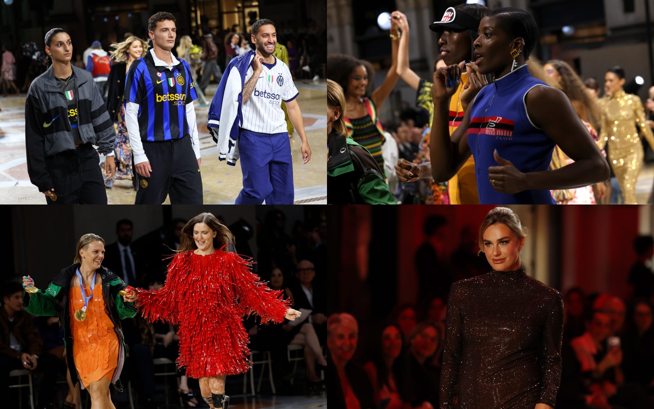 Vogue World Milano Fashion Week, sportivi presenti: da Calhanoglu a Sabalenka