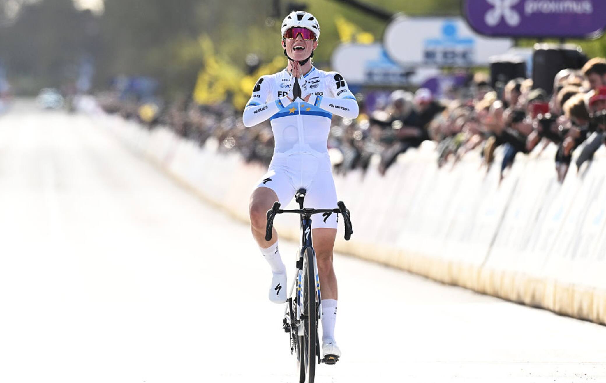 Giro delle Fiandre femminile, vince Voillering. 7^ Silvia Persico, 8^ Elisa Longo Borghini