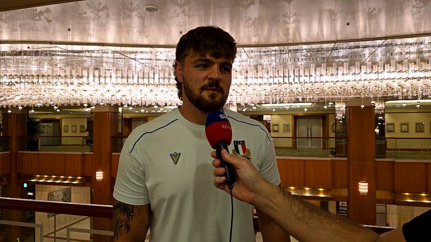 Italrugby, Alessandro Ortombina: "Emozionato per l'esordio"