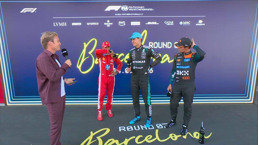 Russell: "Ferrari fortissima, ora Lewis è una minaccia"