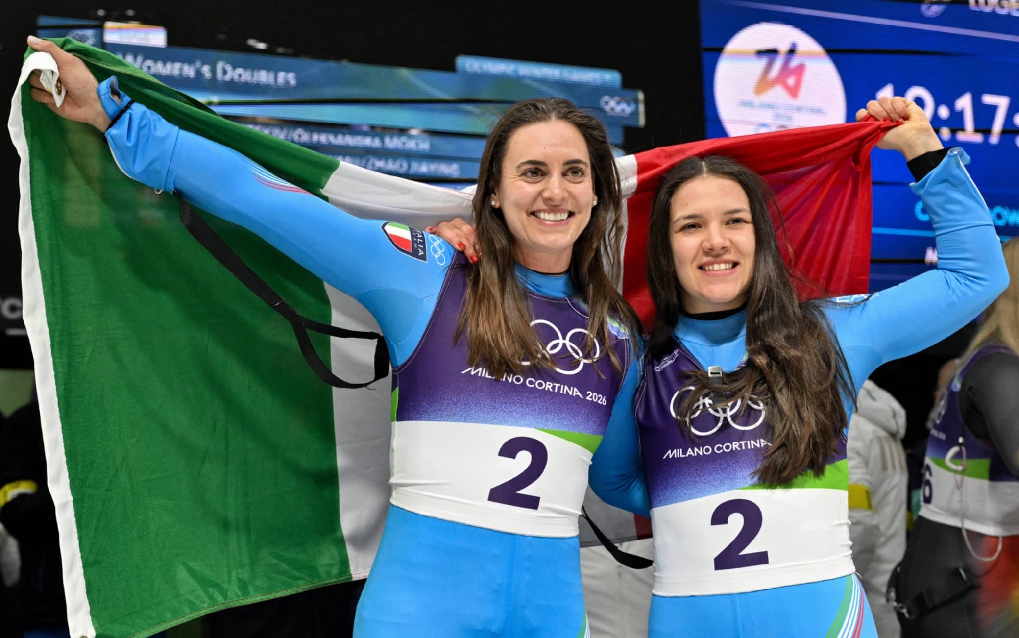Olimpiadi, Voetter e Oberhofer: "Grazie all'Italia per questa pista". VIDEO