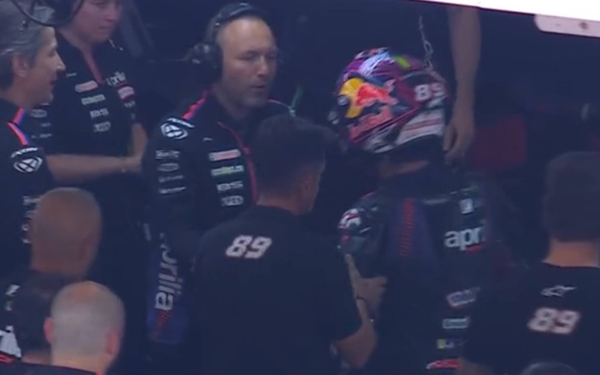 Aprilia, Martin: "Chiedo scusa a Paolo Bonora, mi dispiace molto per la spinta"