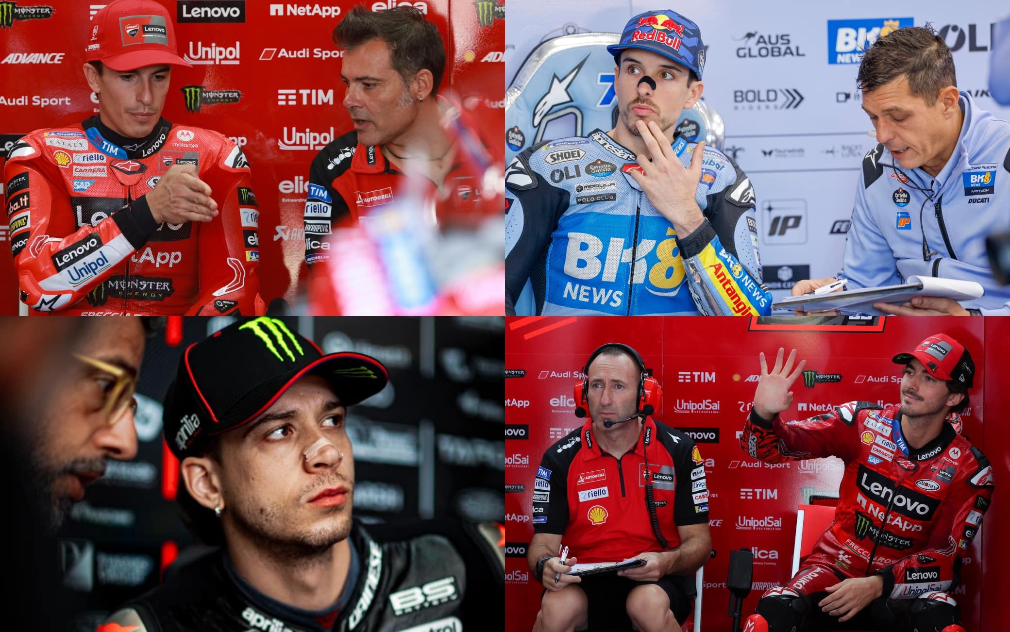 MotoGP 2026, i capotecnici dei piloti di tutti i team del Mondiale