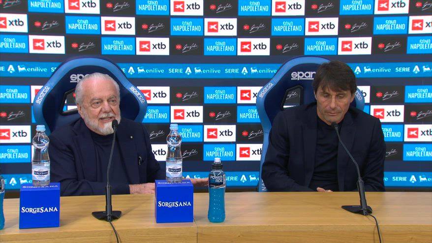 De Laurentiis: "Nuovo allenatore? Valuteremo con calma"