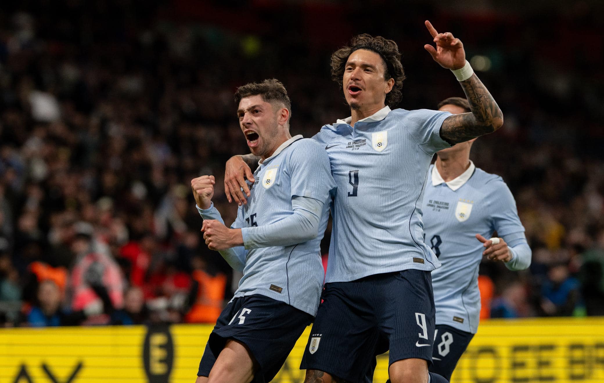 Inghilterra-Uruguay 1-1, gol e highlights: pareggia Valverde al 94'