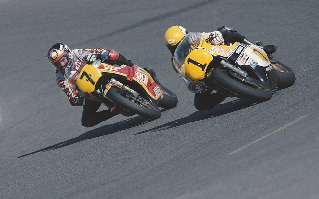  Barry Sheene e Kenny Roberts nel 1979