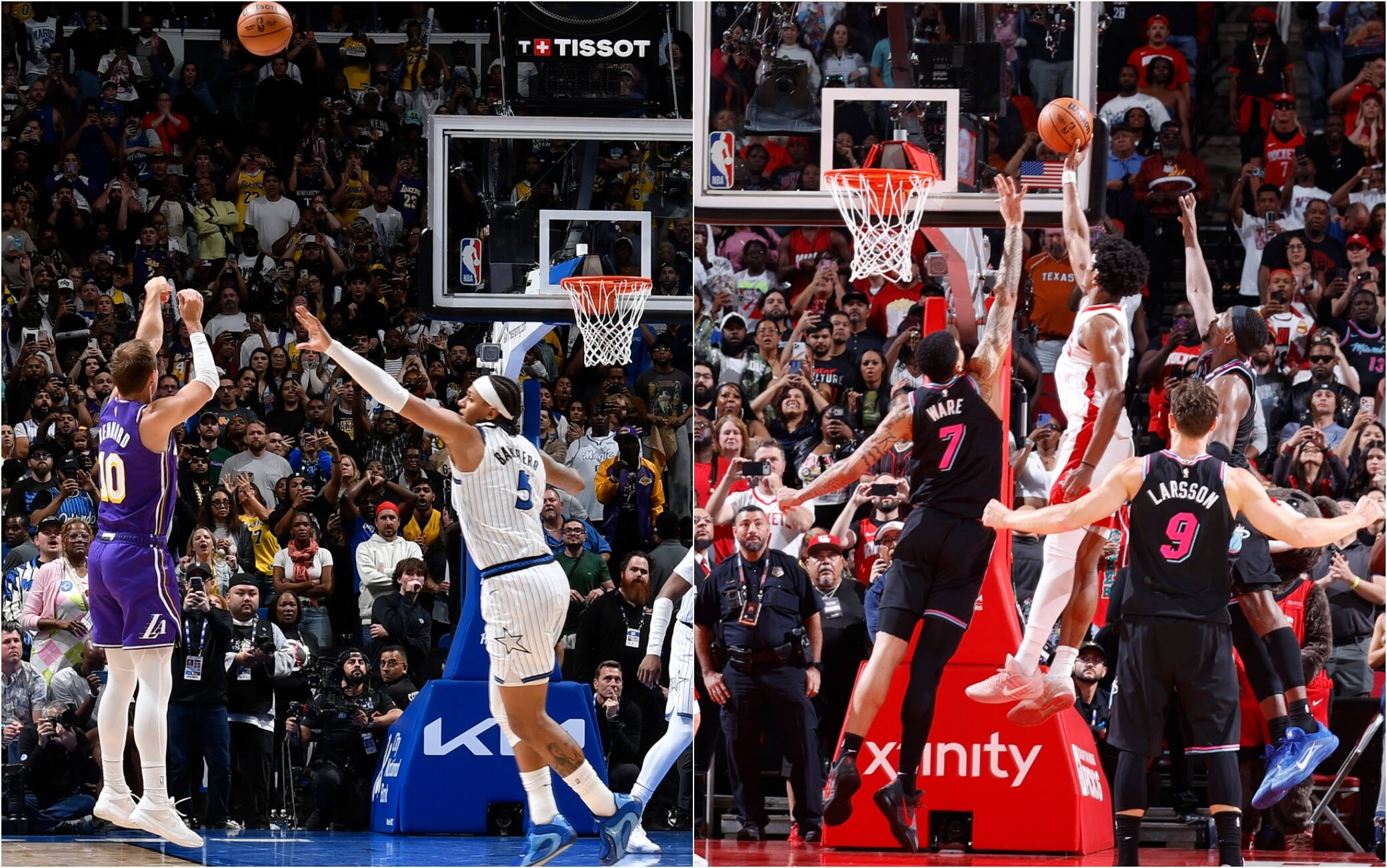 NBA, le prodezze di Luke Kennard e Amen Thompson guidano la top-5 della notte. VIDEO