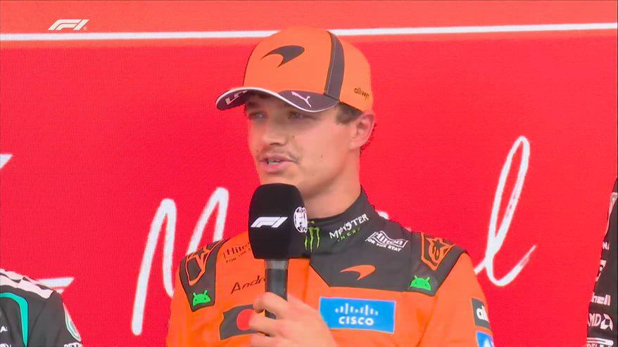 Norris: "Ero pronto a sfruttare la lotta tra le Mercedes"