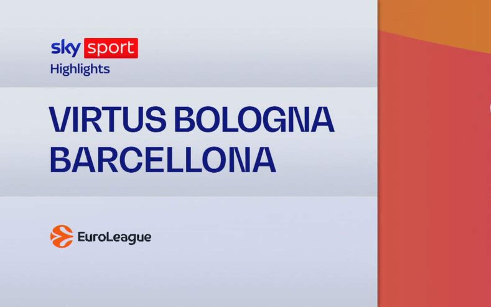 Virtus Bologna-Barcellona 85-80: gli highlights di Eurolega
