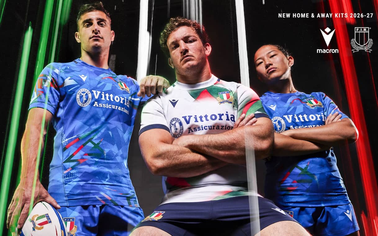 Italrugby: svelate le nuove divise ispirate alla tradizione