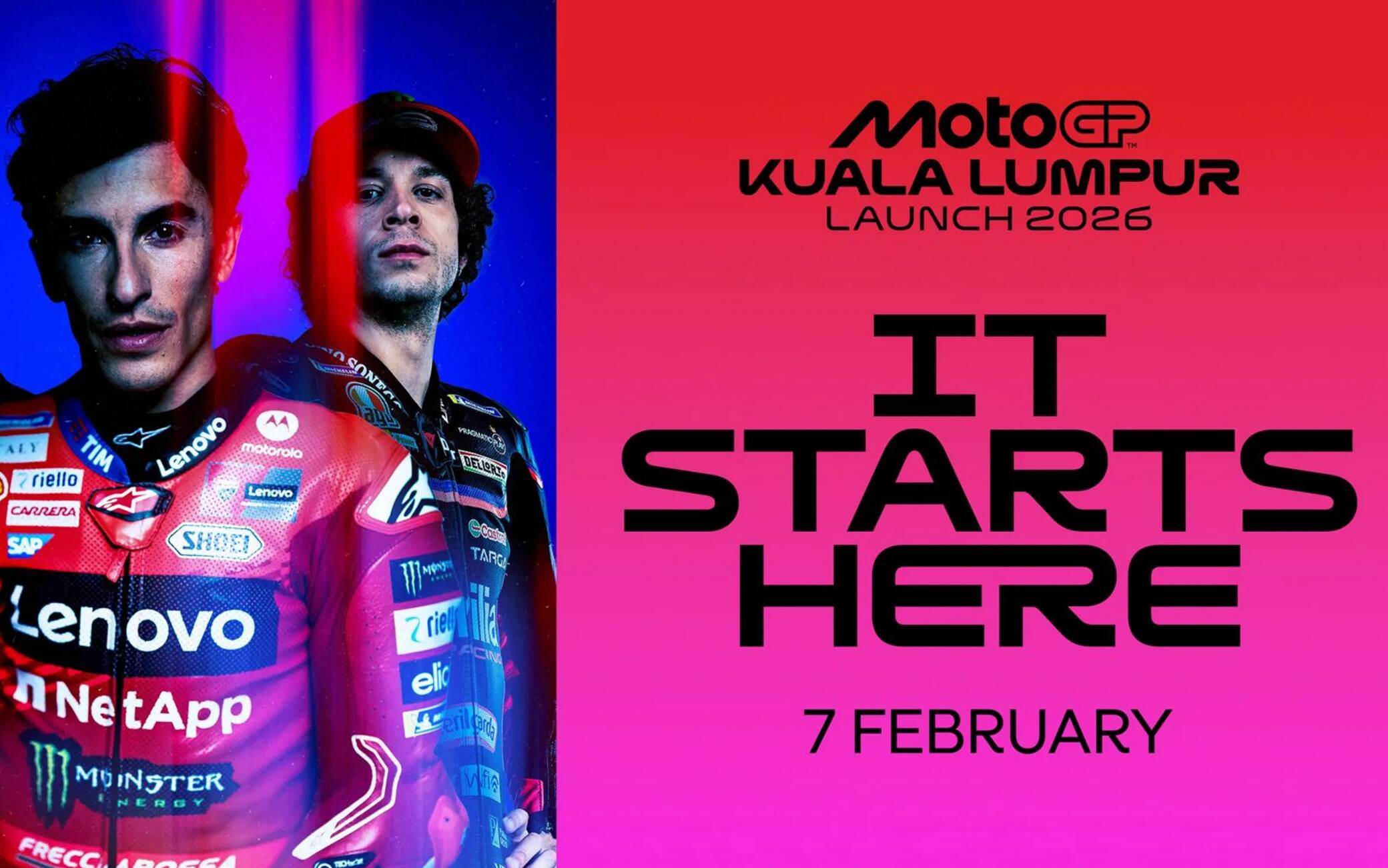 MotoGP 2026, presentazione piloti e squadre in tv e streaming: come seguirla su Sky