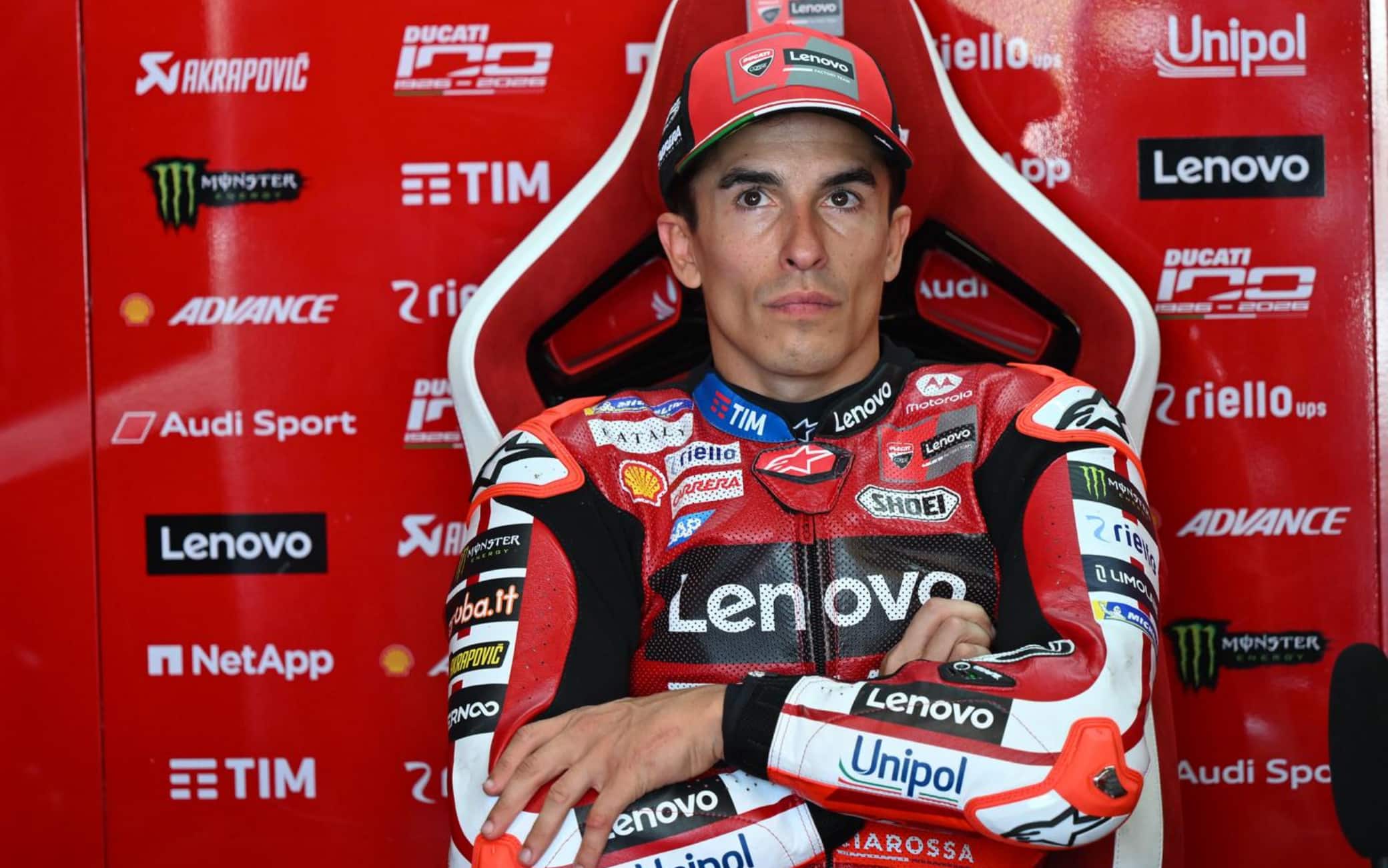 MotoGP in Olanda, Marquez dopo la Sprint: "Devo stare calmo o rischio di cadere"