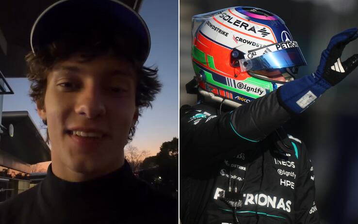 Antonelli sui social dopo la pole in Cina: "Tanta roba, si continua a spingere". VIDEO