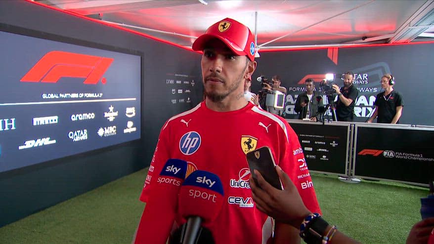 Hamilton: "Tanti problemi con le gomme nel Q2 e nel Q3"