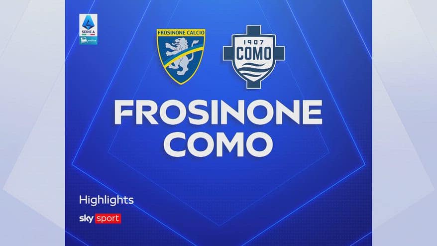 Frosinone-Como 2-0: gol e highlights