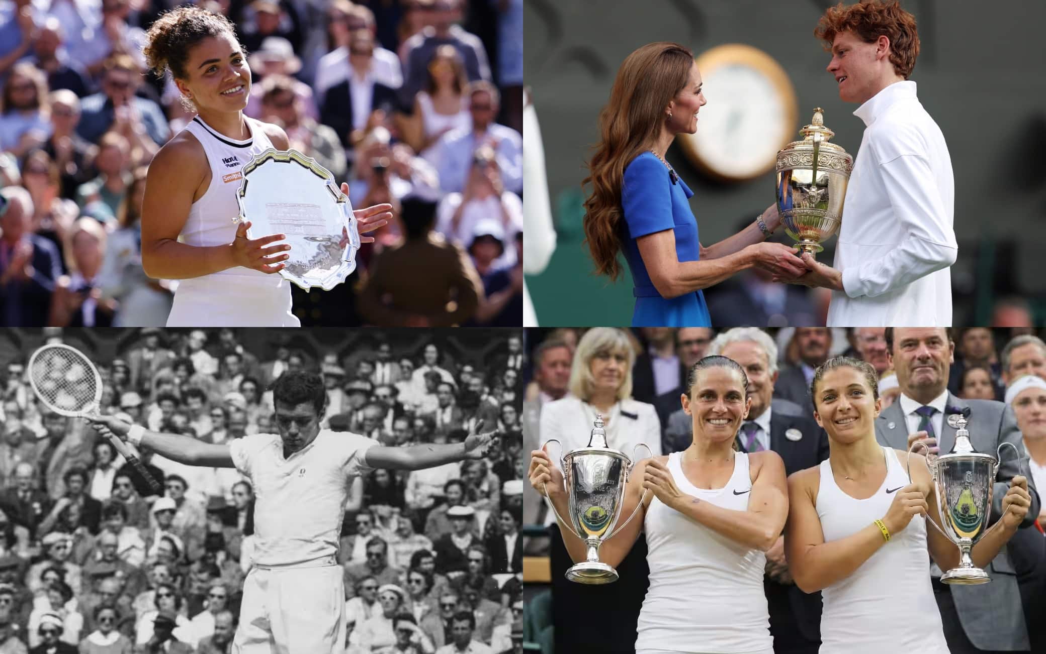 Wimbledon, le storie degli italiani ai Championships