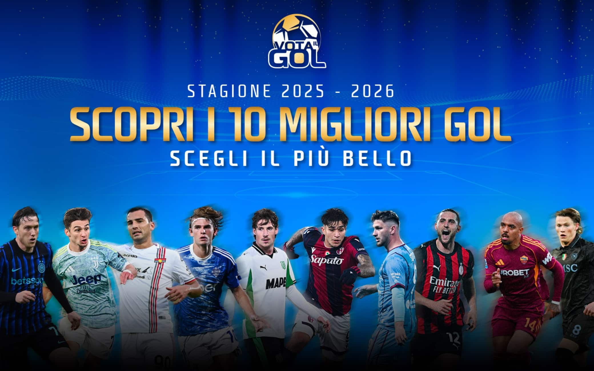 Gran Galà del Calcio AIC, vota il gol più bello della stagione 2025/2026