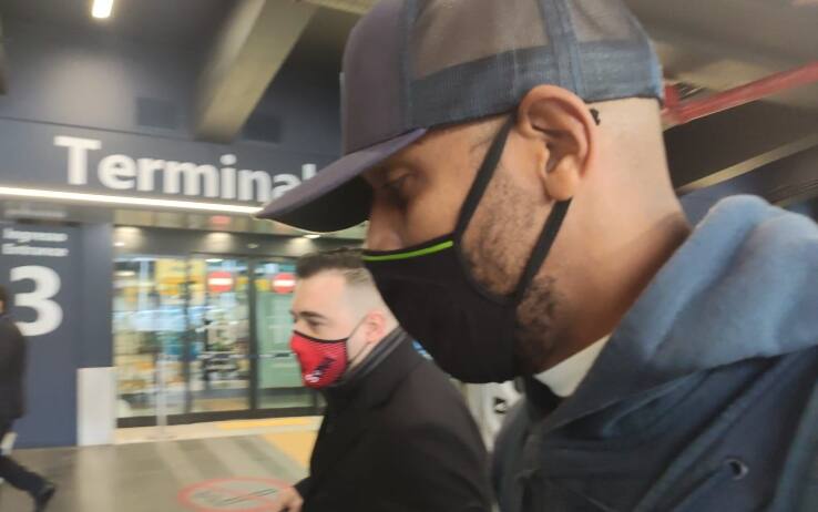 Maicon arriva a Fiumicino - gianlucadimarzio.com