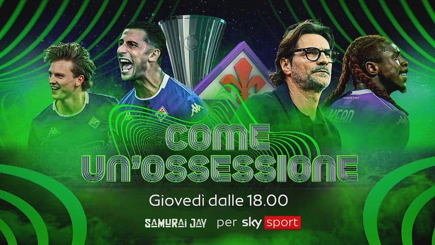 La copertina di Conference League sulle note di Samurai Jay