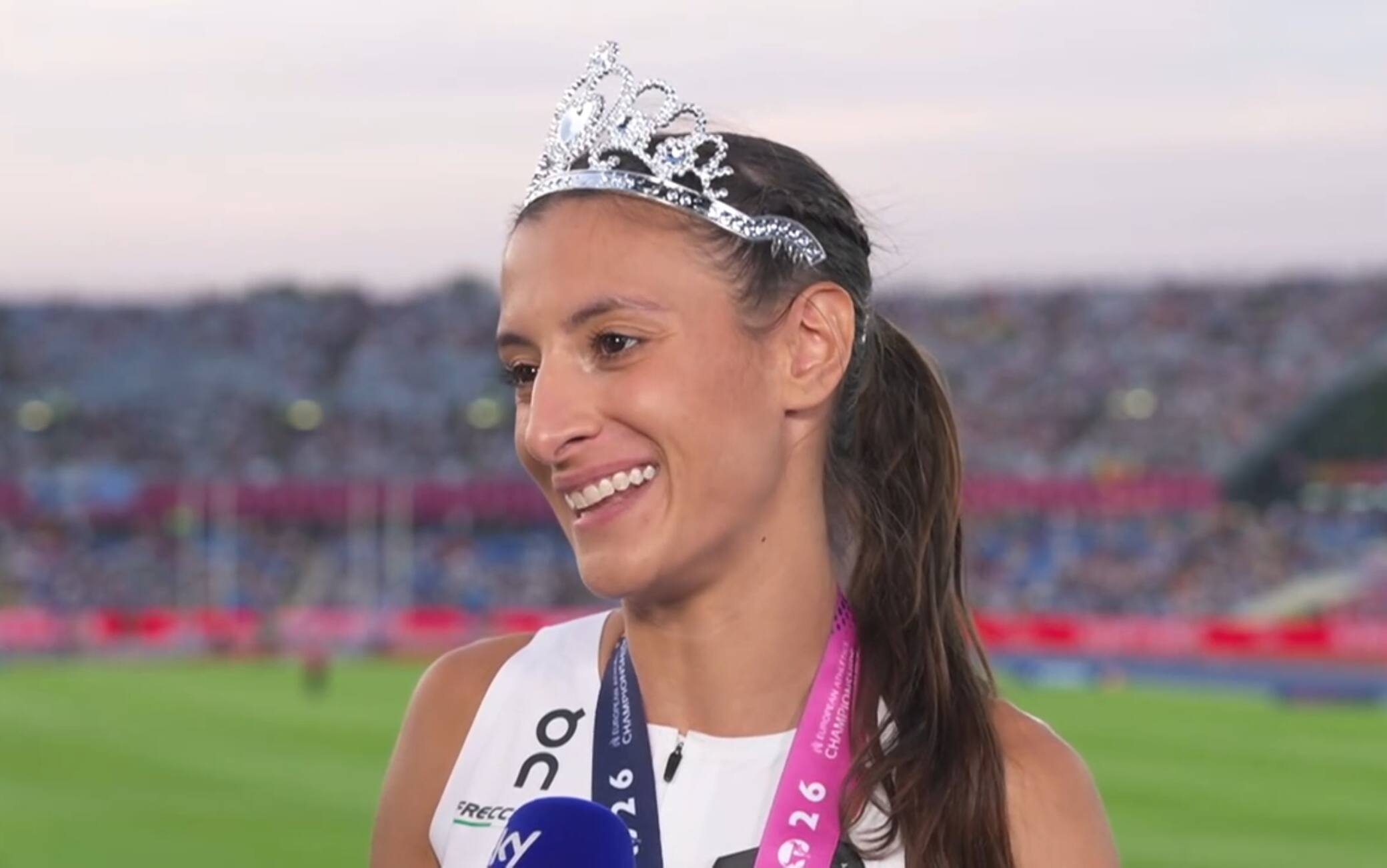 Nadia Battocletti oro nei 5000 metri agli Europei di atletica: "Papà mi aveva detto..."