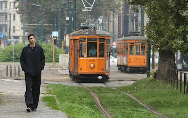 Gallinari e i tram di Milano