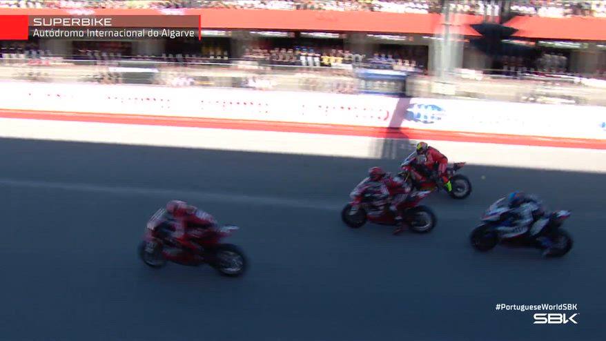 Superbike, round Portimao: gli highlights di gara 1