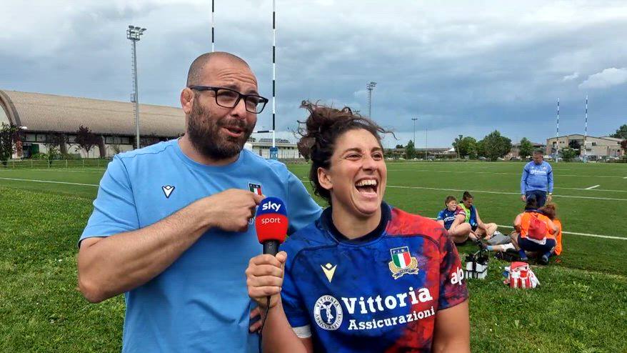 Italrugby, Silvia Turanni intervista.... Plinio Sciamanna