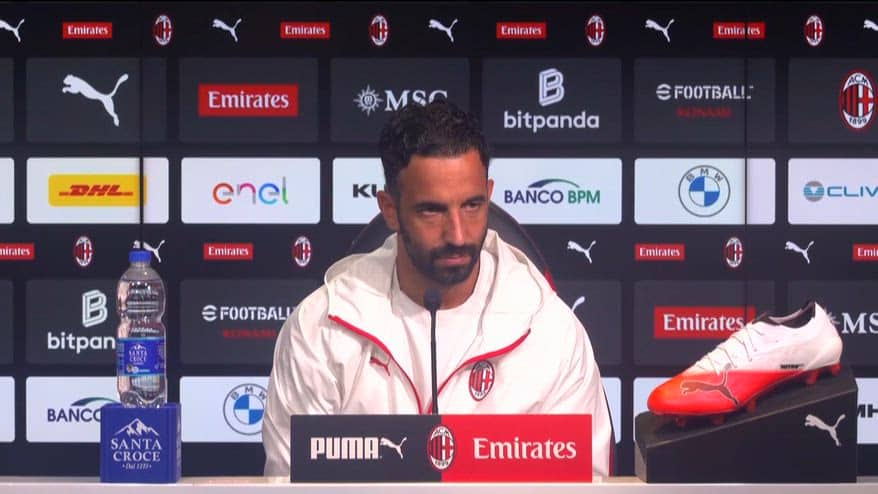 Milan, Amorim: "Il campionato italiano è molto difficile"