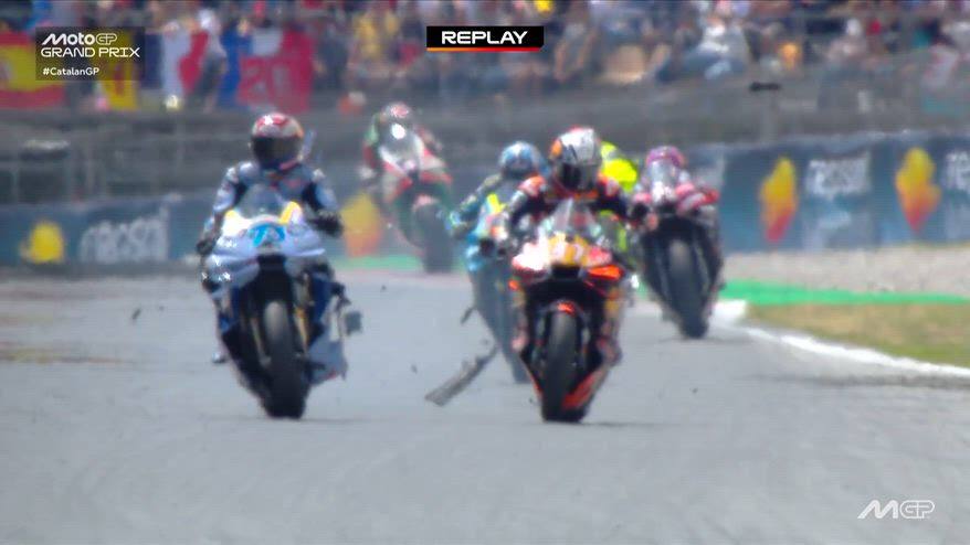 Alex Marquez-Acosta: incidente e gara MotoGP interrotta