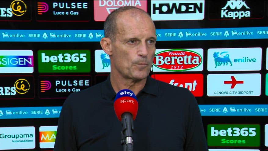 Allegri: "De Bruyne straordinario"