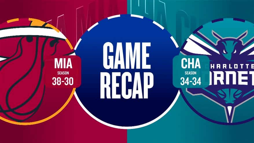NBA Highlights: Charlotte-Miami 136-106
