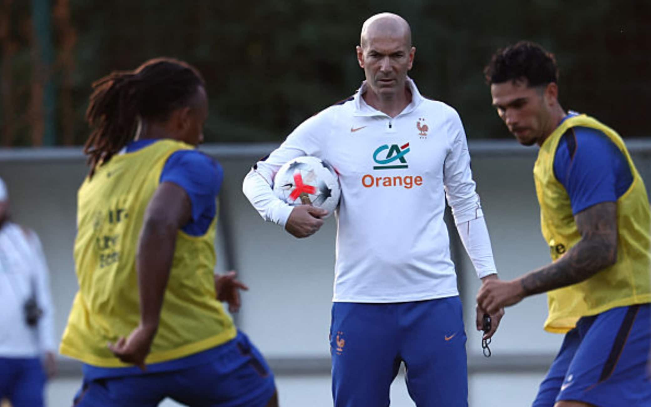 Francia, primo allenamento con Zidane ct verso la Nations League. FOTO