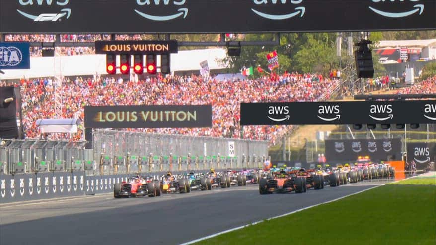 F1, GP Ungheria: la partenza e il primo giro
