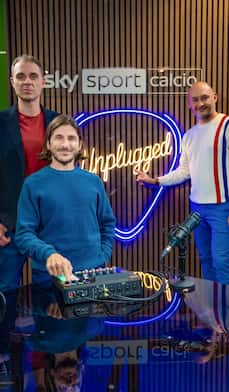 Con Gianluca Di Marzio, Stefano Borghi e Fayna