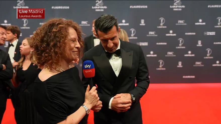 Figo: "Felice per la bella stagione dell'Inter"