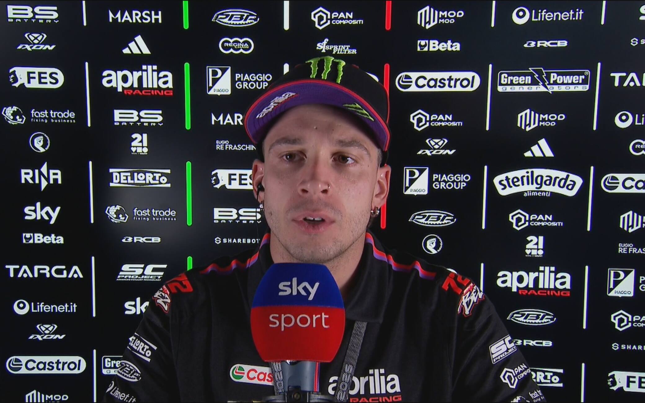 Bezzecchi 9° nella Sprint: "Giornata dura, non mi sono mai sentito veramente bene"