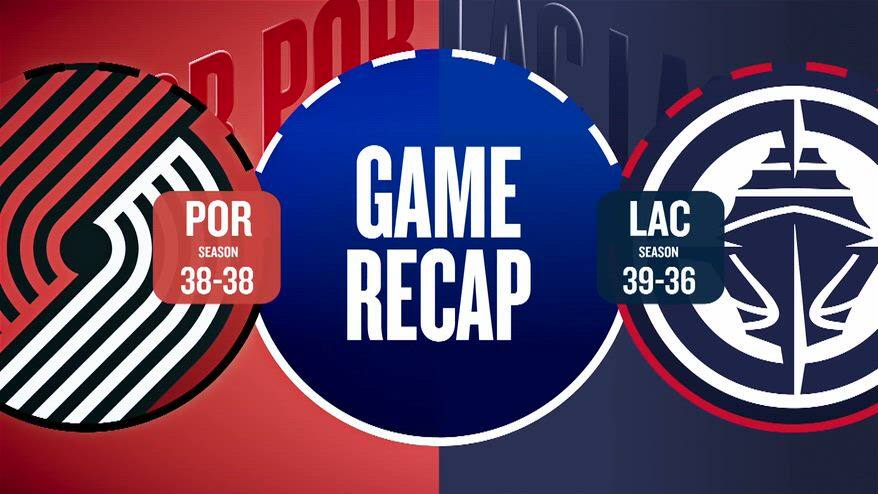 NBA Highlights: LA Clippers-Portland 104-114
