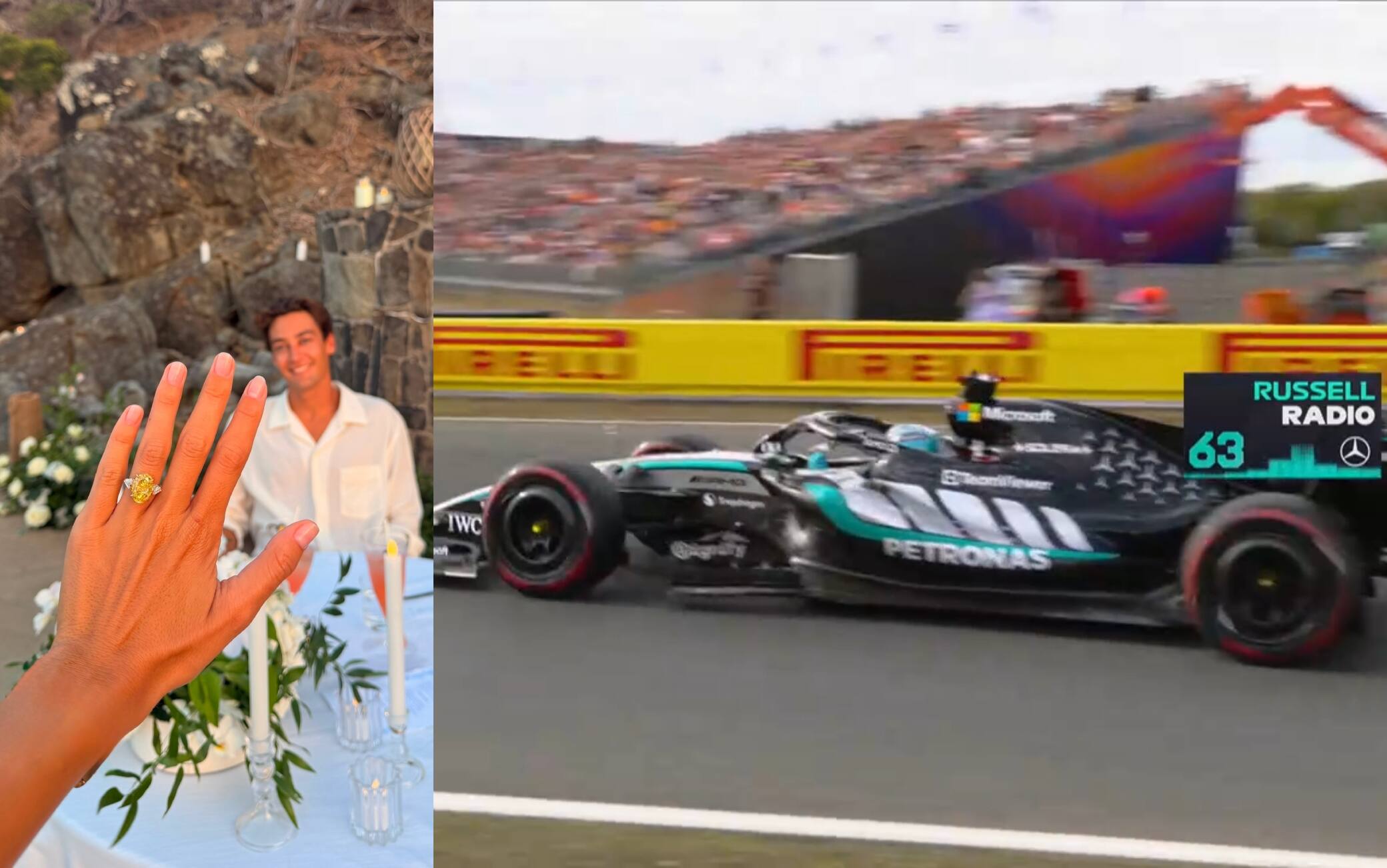 F1, il team radio di Russell in Olanda dopo la pole per la Sprint: "Merito dell'anello..."