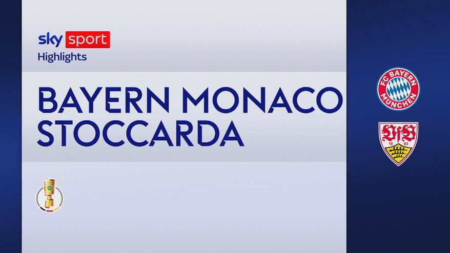 Bayern Monaco-Stoccarda 3-0: gol e highlights