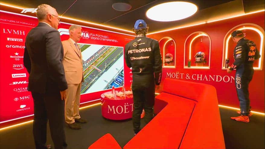 Kimi, Leclerc, Verstappen: nel retropodio di Spa anche il Re