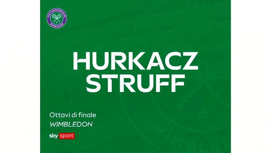 Struff-Hurkacz: highlights Wimbledon. VIDEO