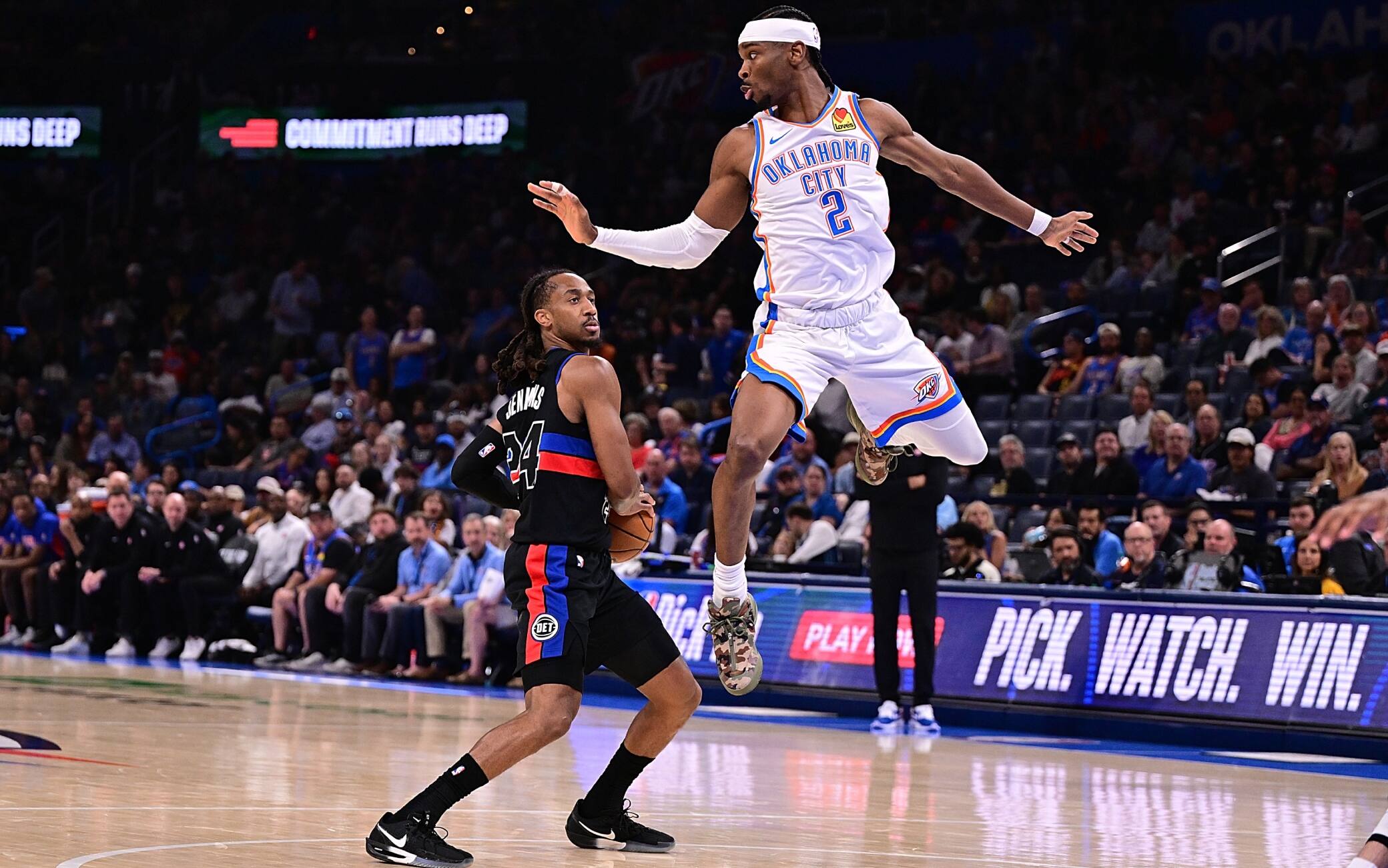 NBA, SGA da impazzire: ci vogliono i suoi 47 punti per battere i Pistons al supplementare