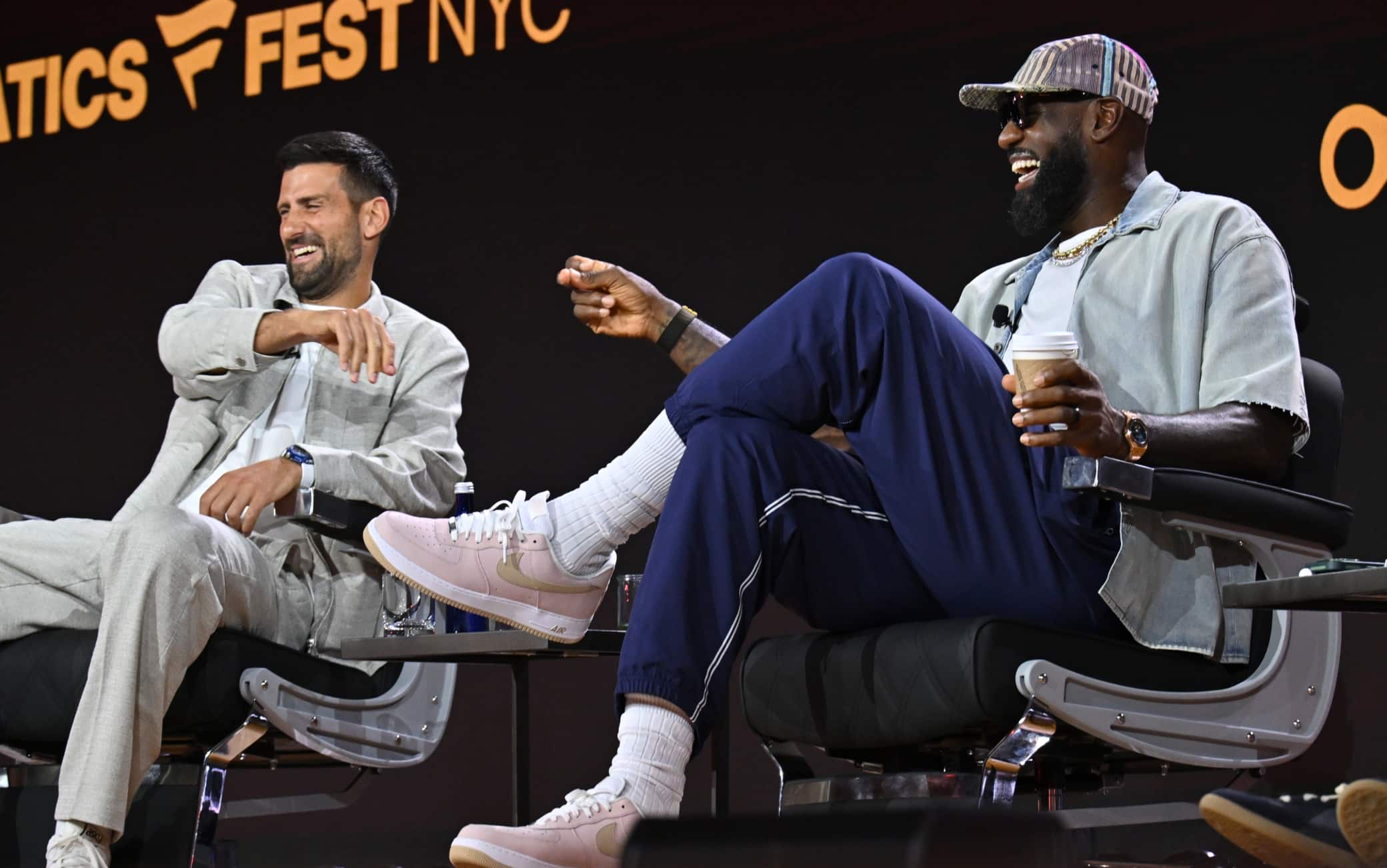 NBA, LeBron James con Djokovic fa capire che il suo ritiro è ancora lontano
