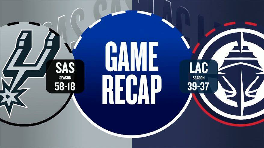 NBA Highlights: LA Clippers-San Antonio 99-118