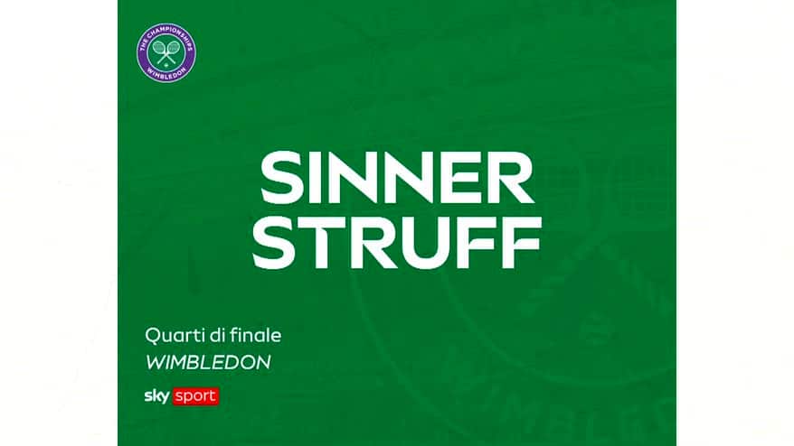 Sinner-Struff: highlights Wimbledon